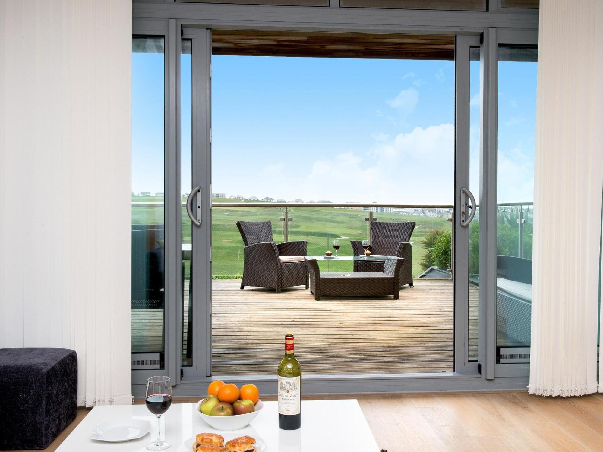 Apartamento Fistral View - 3 Cribbar New Quay Exterior foto